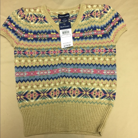 Polo by Ralph Lauren Sweater Size 7 - Picture 1 of 5